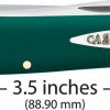 Case Cutlery Mini Trapper Spruce Green