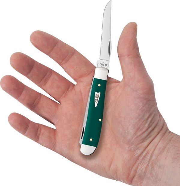 Case Cutlery Mini Trapper Spruce Green