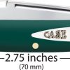 Case Cutlery Butterbean Spruce Green Synthetic