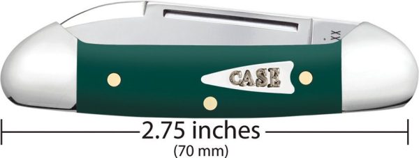 Case Cutlery Butterbean Spruce Green Synthetic