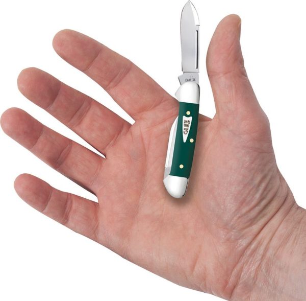 Case Cutlery Butterbean Spruce Green Synthetic