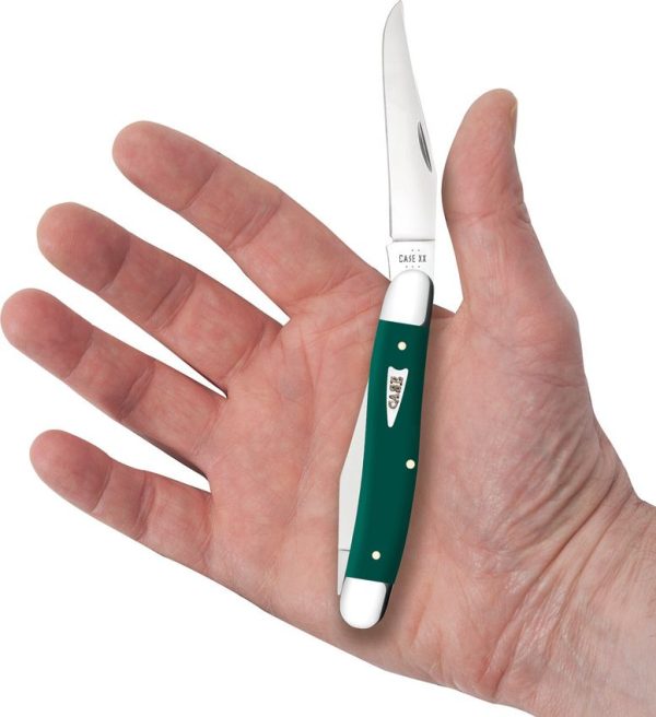 Case Cutlery Muskrat Spruce Green Synthetic