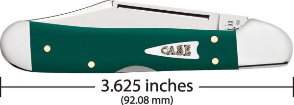 Case Mini Copperlock Spruce Green Locking Knife