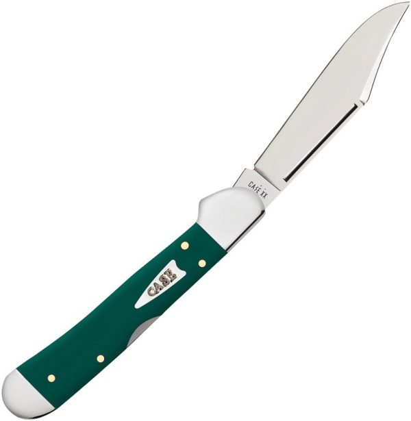 Case Mini Copperlock Spruce Green Locking Knife