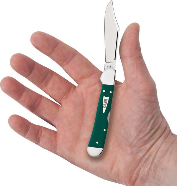 Case Mini Copperlock Spruce Green Locking Knife