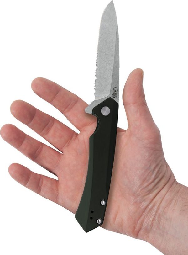 Case Kinzua Framelock OD Green S35VN Knife