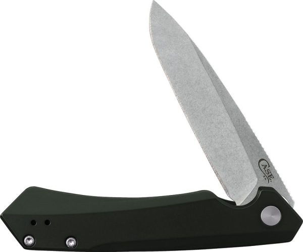 Case Kinzua Framelock OD Green Spear Knife