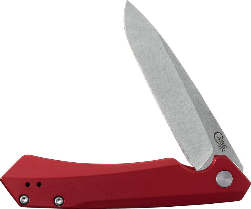 Case Cutlery Kinzua Framelock Folding Knife Red S35VN 3.75in
