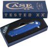 Case Cutlery Kinzua Framelock Tanto S35VN Blue