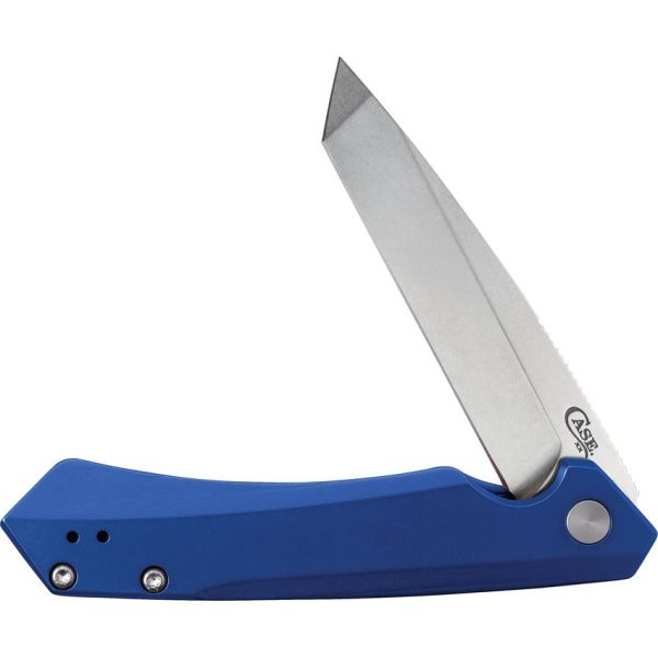Case Cutlery Kinzua Framelock Tanto S35VN Blue