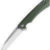 Case Cutlery Kinzua Framelock Tanto S35VN OD Green