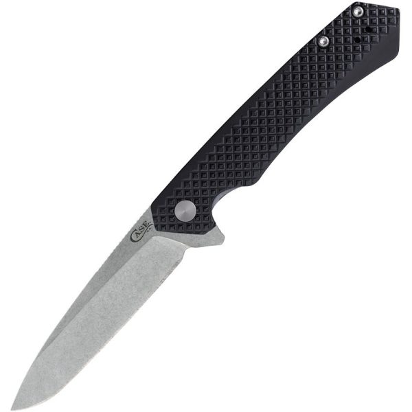 Case Cutlery Kinzua S35VN Spear Point Black Textured