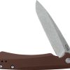 Case Cutlery Kinzua Framelock Tanto S35VN Brown