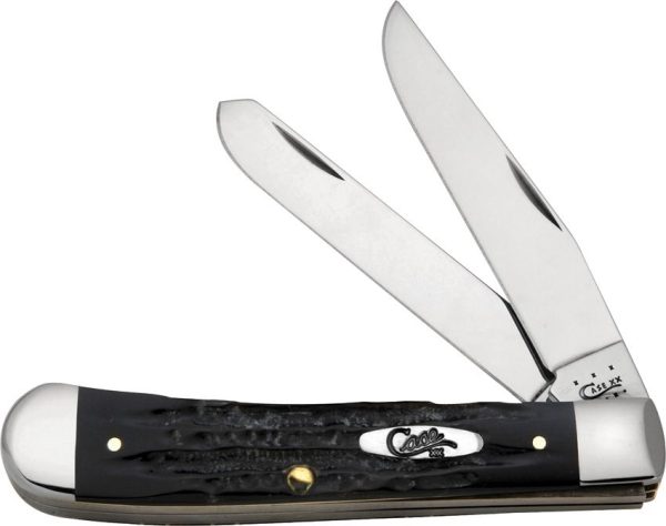 Case Cutlery Trapper Buffalo Horn Folding Knife