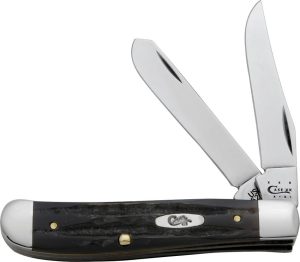Case Cutlery Mini Trapper Buffalo Horn Knife