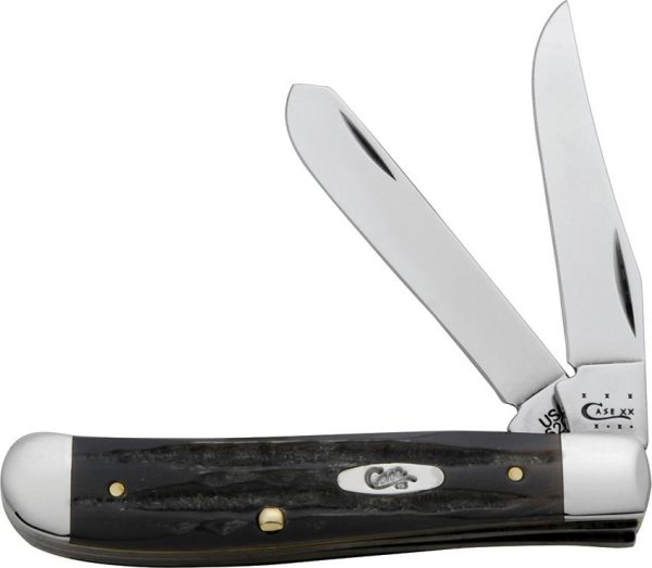 Case Cutlery Mini Trapper Buffalo Horn Knife