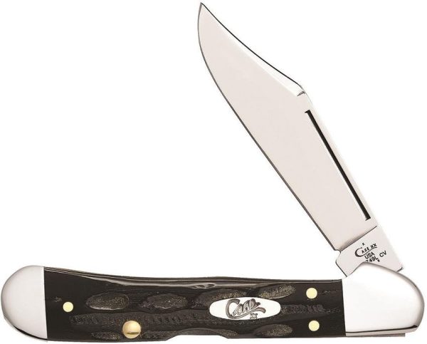 Case Cutlery Mini Copperlock Buffalo Horn Knife