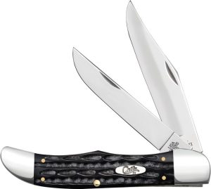 CA65030.jpg Case Cutlery Folding Hunter Buffalo Horn Knife