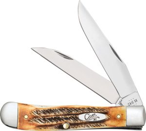 Case Cutlery Trapper 6.5 Bonestag - Two-Blade Folding Knife