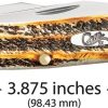 Case Cutlery Muskrat 6.5 Bonestag - Dual-Blade Pocket Knife