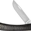 Case Cutlery Crossroads Sod Buster Jr Black - S35VN Skinner