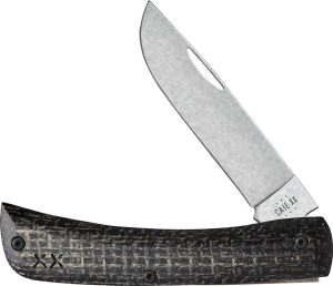 Case Cutlery Crossroads Sod Buster Jr Black - S35VN Skinner