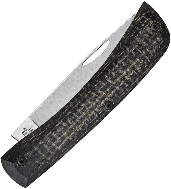 Case Cutlery Crossroads Sod Buster Jr Black - S35VN Skinner