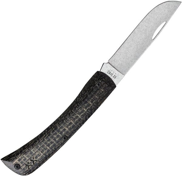 Case Cutlery Crossroads Sod Buster Jr Black - S35VN Skinner