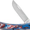 Case Cutlery Sod Buster Jr Patriotic S35VN Skinner