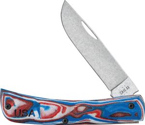 Case Cutlery Sod Buster Jr Patriotic S35VN Skinner