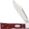 Case Cutlery Mini Copperlock Ruby Stardust Locking Clip