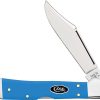 Case Cutlery Mini Copperlock Light Blue Synthetic