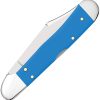 Case Cutlery Mini Copperlock Light Blue Synthetic