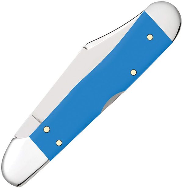 Case Cutlery Mini Copperlock Light Blue Synthetic