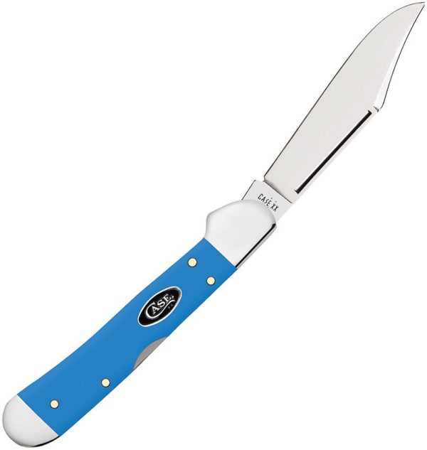 Case Cutlery Mini Copperlock Light Blue Synthetic