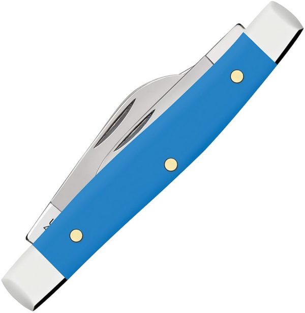 Case Cutlery Small Stockman Light Blue Synthetic