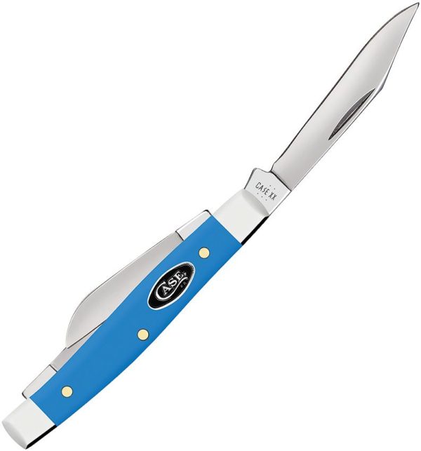Case Cutlery Small Stockman Light Blue Synthetic