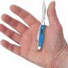 Case Cutlery Small Stockman Light Blue Synthetic