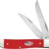 Case Cutlery Mini Trapper American Workman Red Synthetic