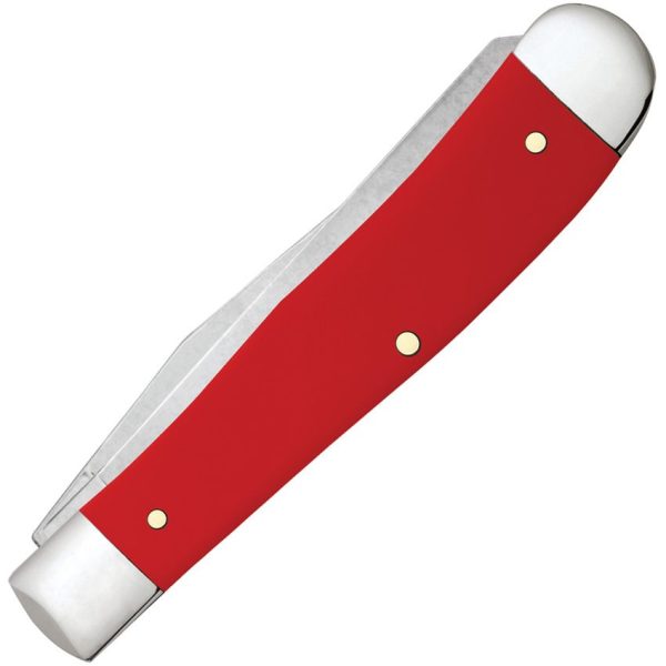 Case Cutlery Trapper American Workman Red Synthetic