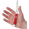 Case Cutlery Trapper American Workman Red Synthetic