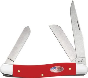 CA73931.jpg Case Cutlery Medium Stockman American Workman Red Synthetic