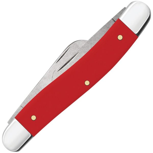 Case Cutlery Medium Stockman American Workman Red Synthetic