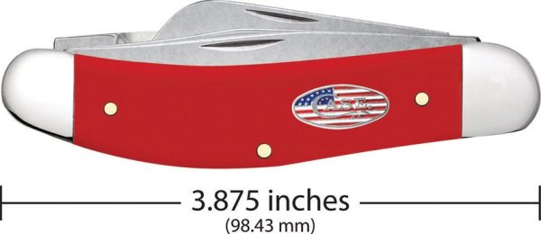 Case Cutlery Sowbelly CS Stonewash Carbon Steel Folding Knife