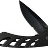 Case Cutlery TecX Exo-Lock Black Serrated 440 Stainless