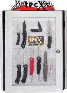 CA75707.jpg Case Cutlery TecX Rotating Display 14 inches Magnetic Retail Lock