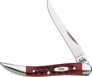 Case Cutlery Small Texas Toothpick Red Pocket Worn