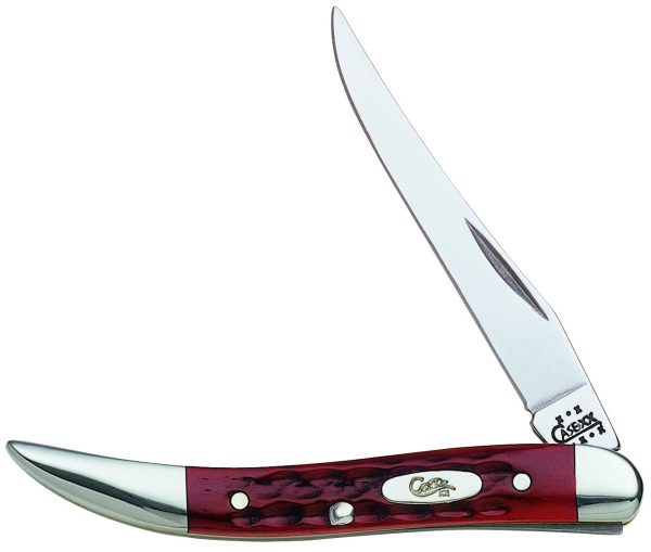 Case Cutlery Small Texas Toothpick Red Pocket Worn