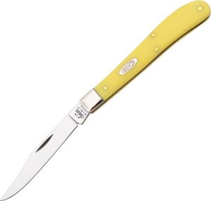 Case Cutlery Slimline Trapper Yellow Synthetic