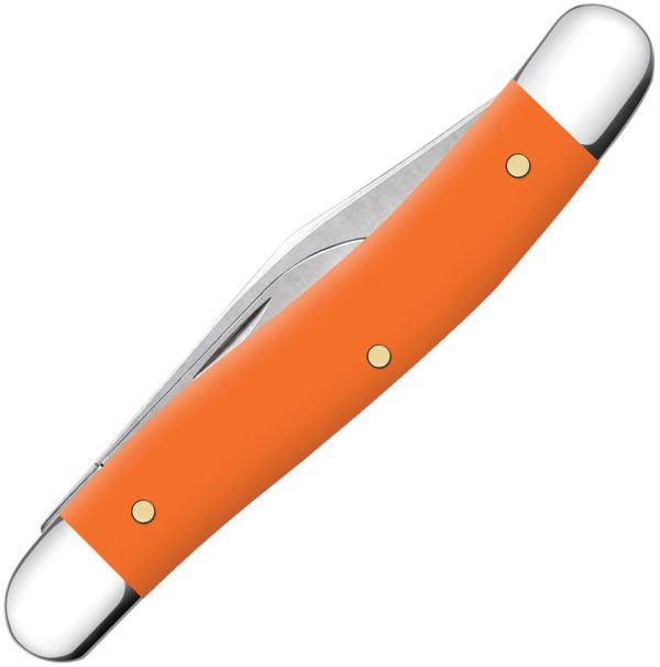 Case Cutlery Medium Jack Orange - Stainless 2-Blade
